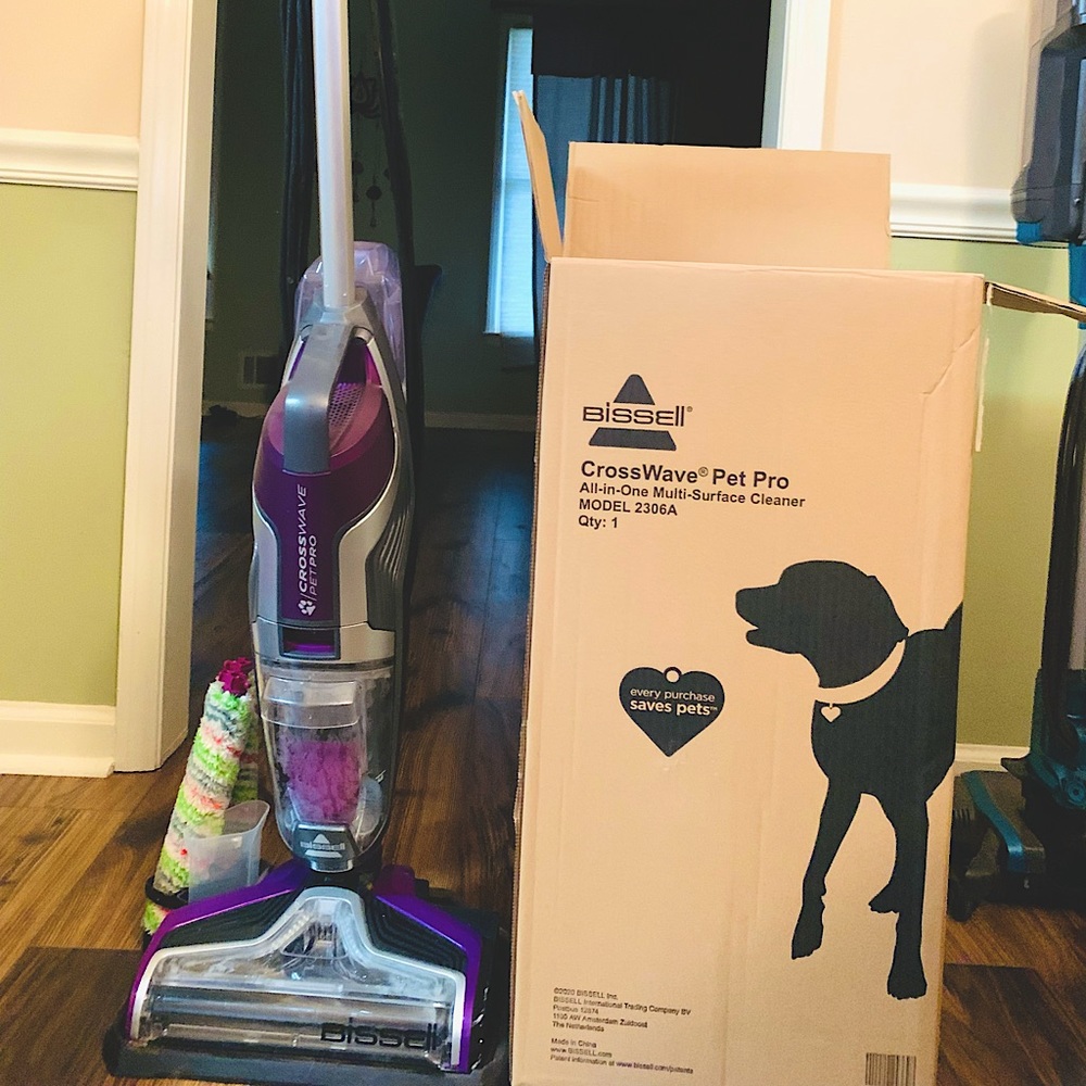 Great used condition Bissell Crosswave pet pro